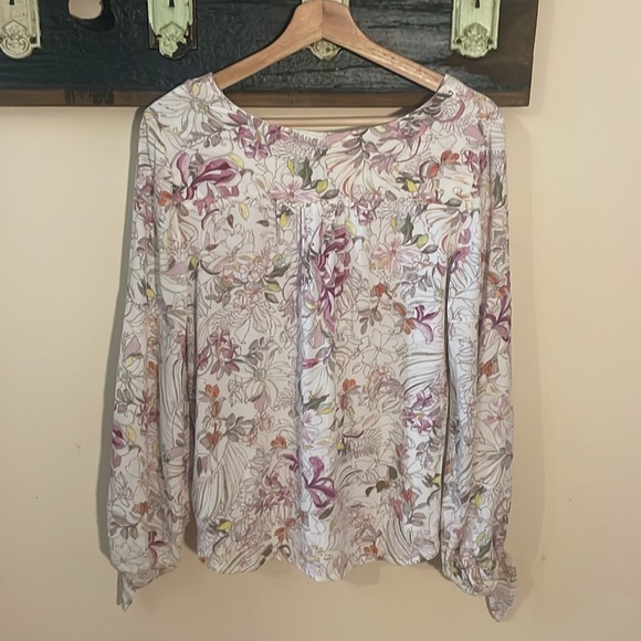 Maeve Anthropologie Floral Blouse Size Small - Picture 9 of 16
